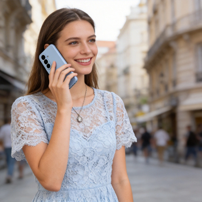 Tech-Protect - Tech-Protect Mobilskal För Galaxy S26 Magsafe Silikon - Sky Blå