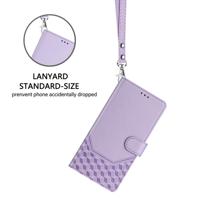 A-One Brand - Nothing Phone (3a) Pro Plånboksfodral Imprinted Honeycomb RFID