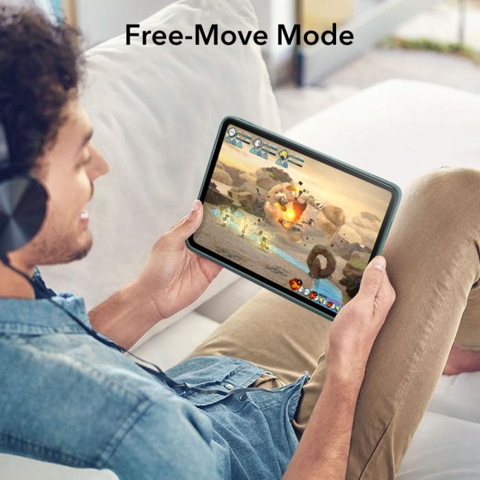 ESR - ESR iPad Pro 12.9 (2021/2022) Fodral Ascend Trifold - Skog grön