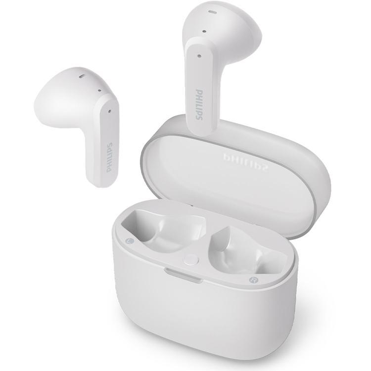 Philips TWS In-Ear Hörlurar Dynamisk bas - Vit | 505771 | AlltMobil