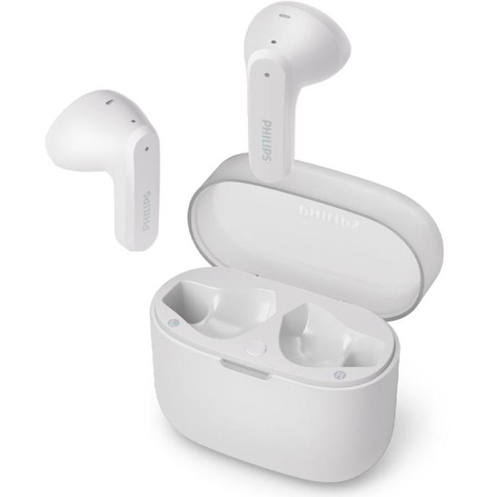Philips - Philips TWS In-Ear Hörlurar Dynamisk bas - Vit