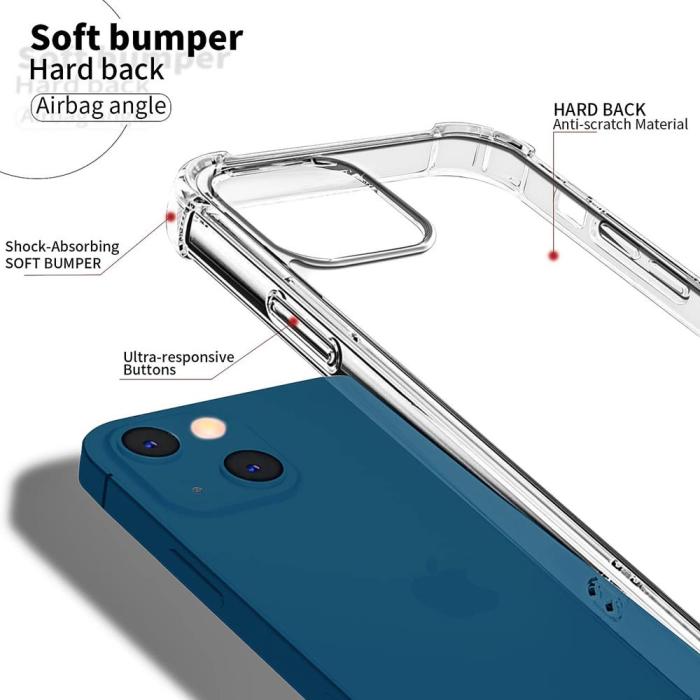 Boom of Sweden - BOOM iPhone 14 Plus Skal ShockProof - Clear