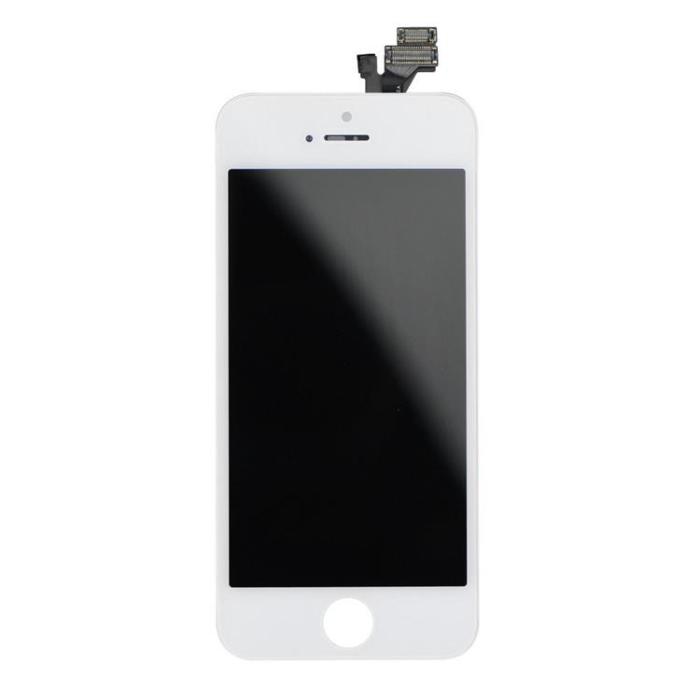 OEM - iPhone 5 Visa pekskärm Tianma AAA - Vit