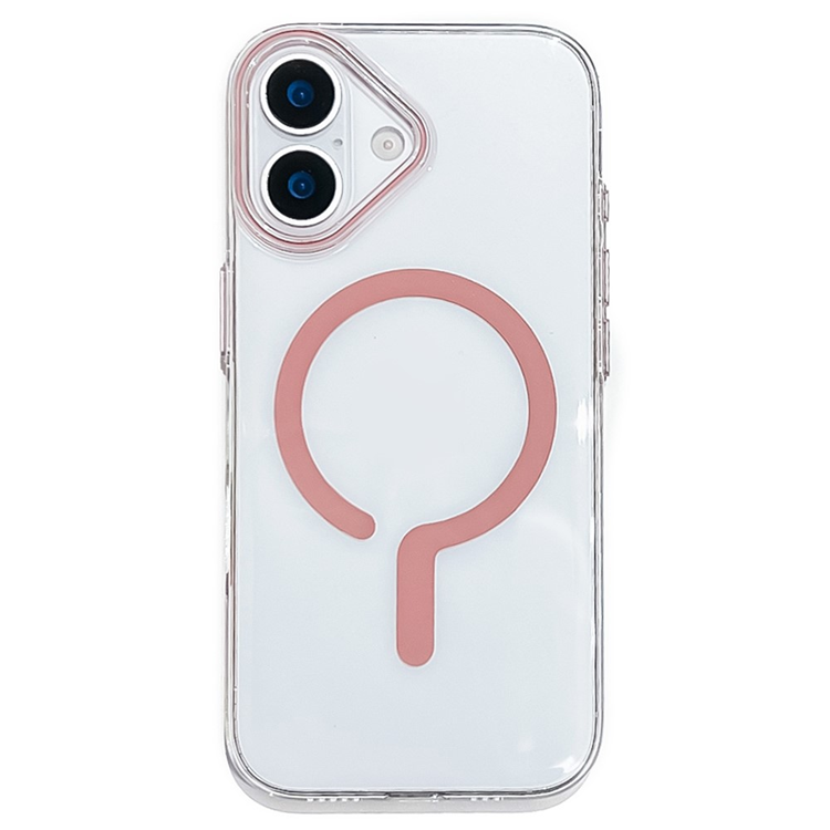 iPhone 17 Mobilskal MagSafe TPU + PC - Rosa | 2353 | AlltMobil