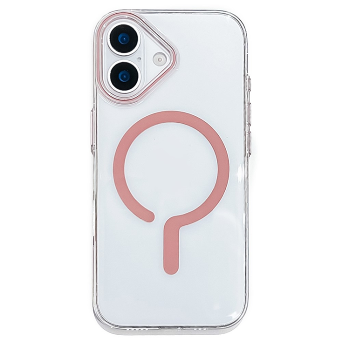 A-One Brand - iPhone 17 Mobilskal MagSafe TPU + PC - Rosa