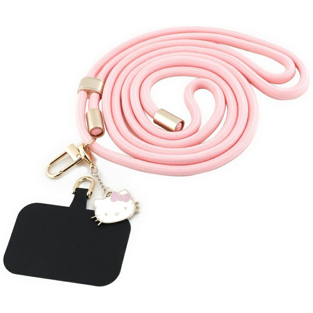 Hello Kitty Mobilrem Universal Patch & Kitty Head Charm – Rosa