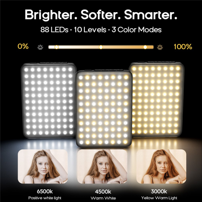 OEM - Bärbar Selfielampa för Liveströmmande Videokonferenser XJ103