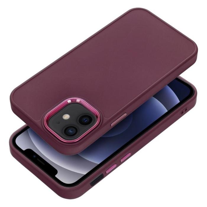 OEM - iPhone 12 Mini Mobilskal Frame - Lila