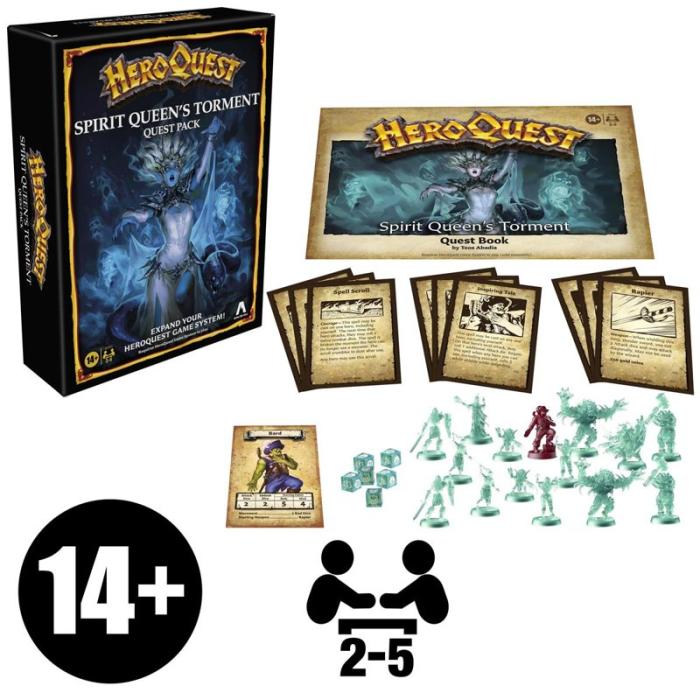 AVLN HILL - AVLN HILL Brädspel HeroQuest: Spirit Queen´s Torment Quest Pack