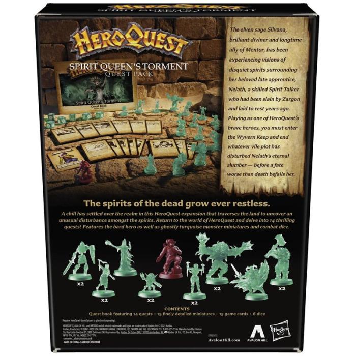AVLN HILL - AVLN HILL Brädspel HeroQuest: Spirit Queen´s Torment Quest Pack