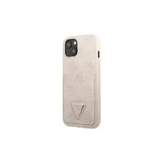 OEM - iPhone 13 Pro Max Rosa Hårt Skal med Kortplats - Triangle Logo