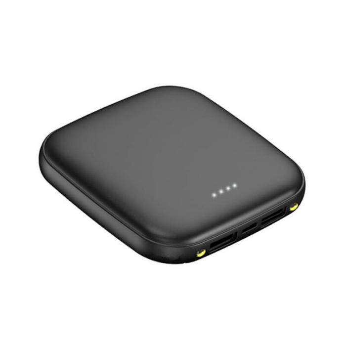 UTGATT1 - Portabel Mini Powerbank - 5000 mAh - Svart