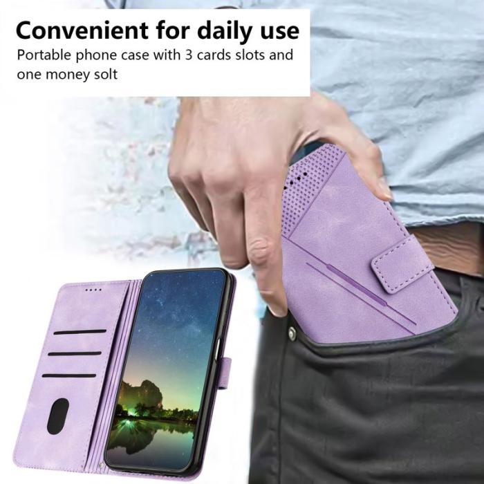 OEM - Mobilfodral för Samsung Galaxy S26 Plus Konstläder - Lila
