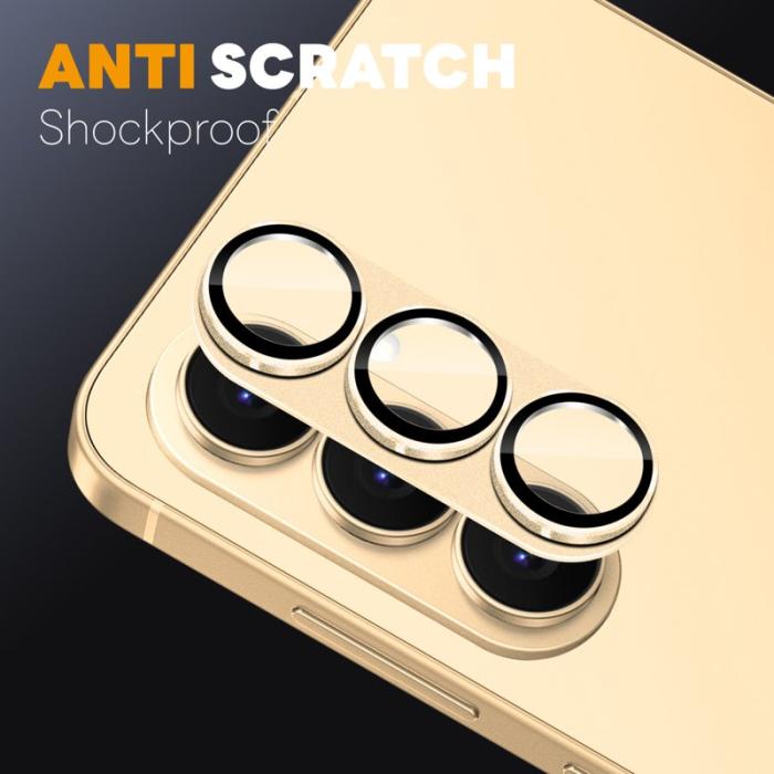 NORTHJO - NORTHJO Skärmskydd för Samsung Galaxy S26 Kameraskydd Tempererat Glas - Guld