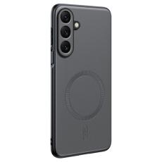 OEM - Mobilskal f&ouml;r Samsung Galaxy S26 Magnetiskt Konstl&auml;der TPU + PC - Gr&aring;