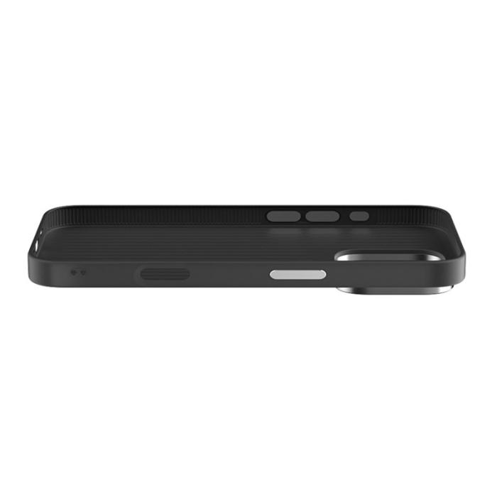 ABEEL - ABEEL Mobilskal till iPhone 16 Pro MagSafe Micro-Embossing Svart