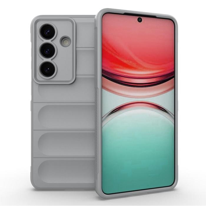 Amorus - AMORUS Mobilskal till Samsung Galaxy S26 Plus Stöttålig Mjuk TPU - Ljusgrå