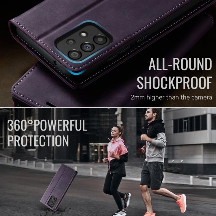 Caseme - CASEME 033 Fodral till Samsung Galaxy A53 5G Lila RFID-Skydd