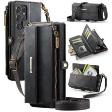 Caseme - CASEME C39 Mobilskal till Samsung Galaxy S24 Ultra RFID-Skydding Svart