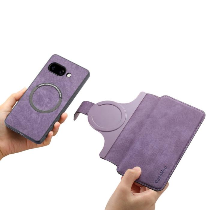CASENEO - CASENEO Google Pixel 9a Plånboksfodral Konstläder - Lila