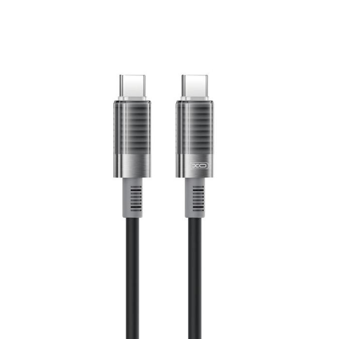 XO - XO USB-C Till USB-C Kabel 60W 1m NB-Q282B - Svart