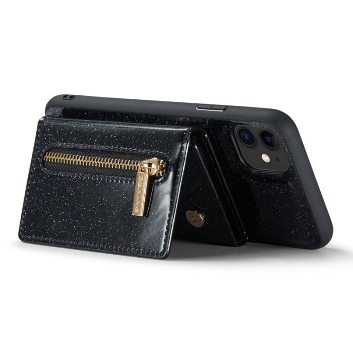 DG.MING - DG.MING M3 Mobilskal för iPhone 11 6.1 tum Svart 2-i-1 Fodral