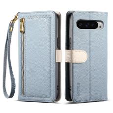 ESEBLE - ESEBLE E11 Google Pixel 9 Pro XL Pl&aring;nboksfodral Konstl&auml;der - Bl&aring;