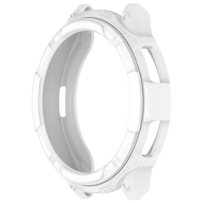 OEM - Galaxy Watch 6 Classic (47mm) Skal TPU med Bezel Ring - Vit