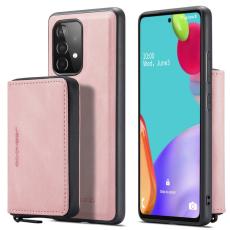 JEEHOOD - JEEHOOD Detachable Zipper Wallet Mobilskal f&ouml;r Samsung Galaxy A32 5G - Rosa