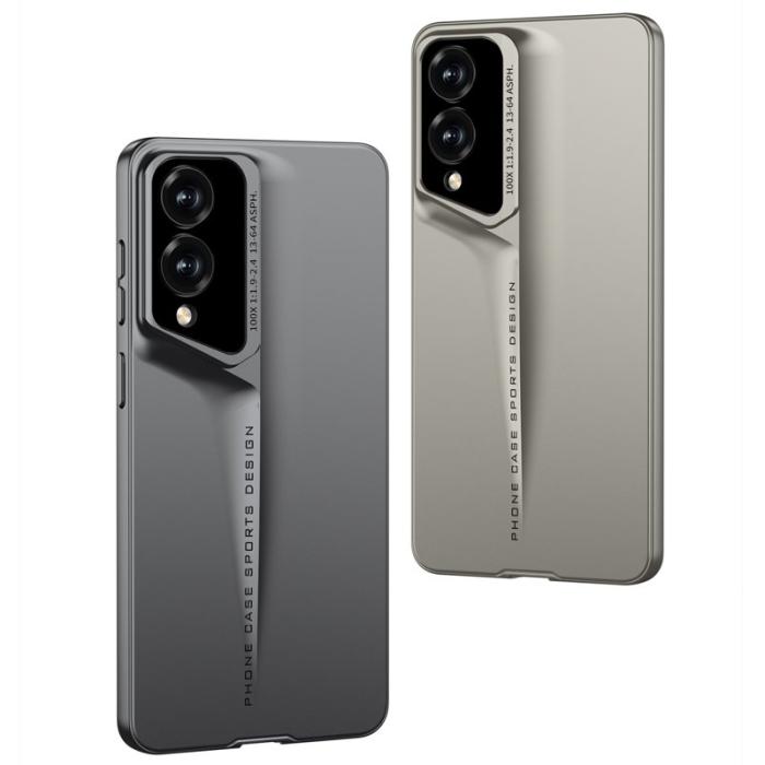 GKK - GKK Samsung Galaxy S25 Edge Fodral Slim Hard PC - Grå