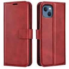 OEM - Flip Folio iPhone 14 Plus Pl&aring;nboksfodral - R&ouml;d