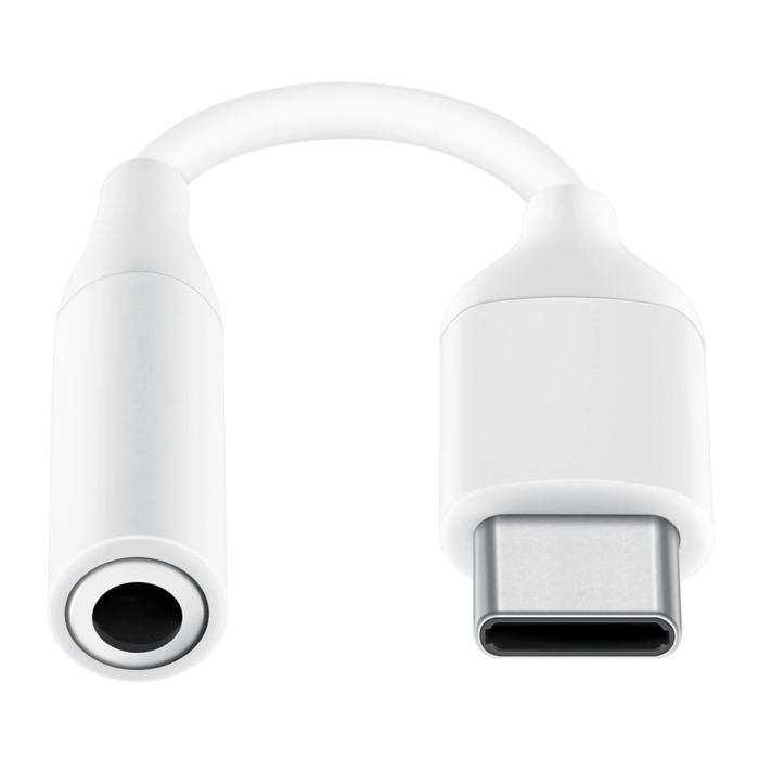 Samsung - Samsung 3.5 mm mini jack to USB-C Hörlursadapter - Vit