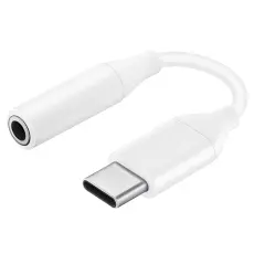 Samsung - Samsung 3.5 mm mini jack to USB-C H&ouml;rlursadapter - Vit