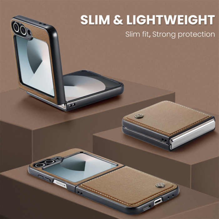 Caseme - CASEME Galaxy Z Flip 7 FE Mobilskal RFID Blocking Glossy 023