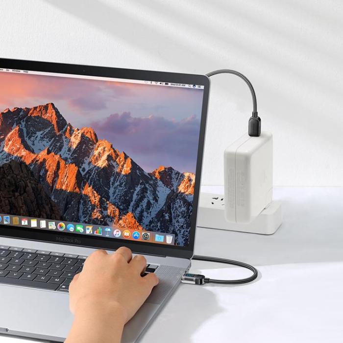Joyroom - Joyroom Fast USB-C till USB-C kabel 100W 1.2m - Svart