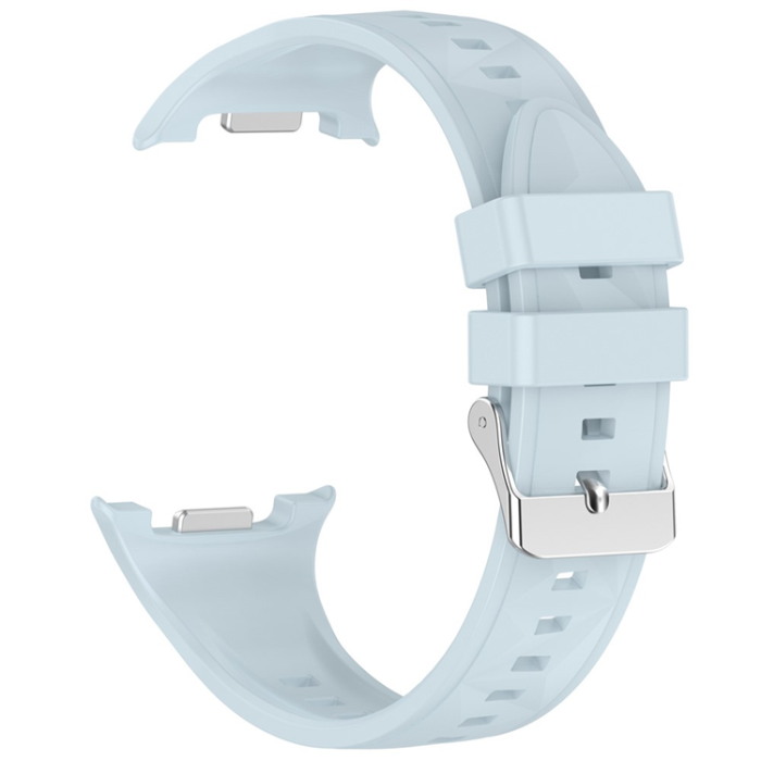 A-One Brand - Galaxy Watch 8/8 Classic (40/44/46mm) Armband Textured - Baby Blå