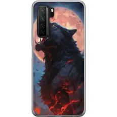 Gustaf - Mobilskal till Huawei P40 lite 5G med Ylande varg