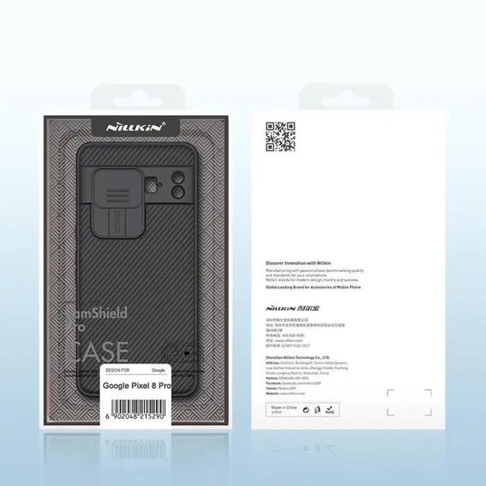 Nillkin - Nillkin Google Pixel 8 Pro Mobilskal CamShield Pro - Blå