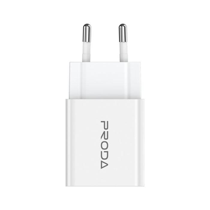 UTGATT5 - Proda Snabbladdare USB & USB-C, PD, 3A, 20W