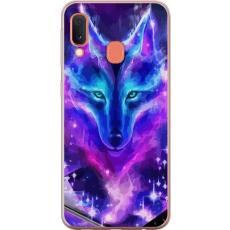 iSecrets - Mobilskal till Samsung Galaxy A20e med Neon Varg