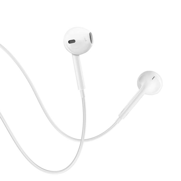 BWOO - BWOO In-Ear Trådbundna Hörlurar Jack 3.5mm Stereo - Vit