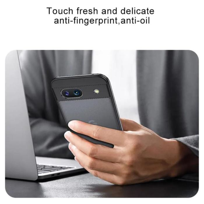 Taltech - Google Pixel 8A Mobilskal Hybrid - Transparent
