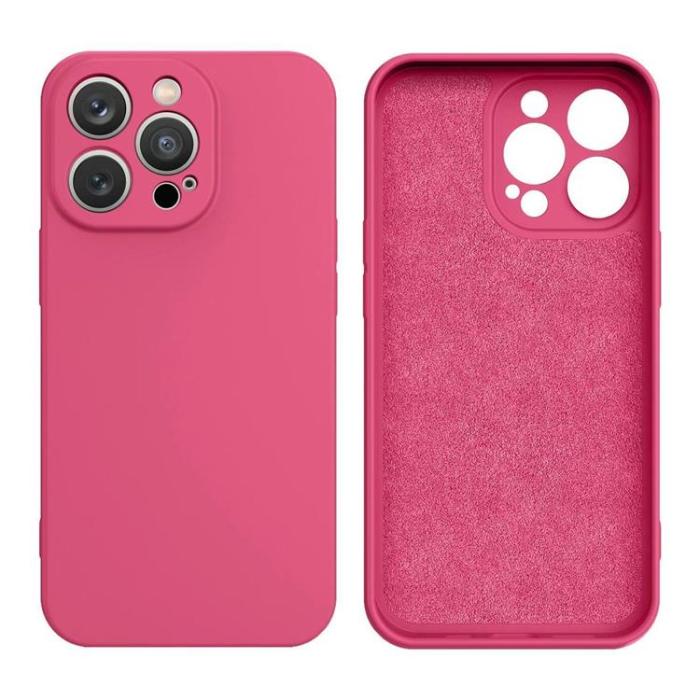 UTGATT - Galaxy S23 Mobilskal Silicone - Rosa
