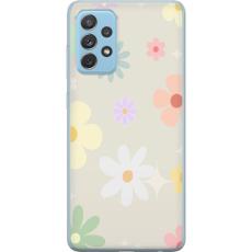 iSecrets - Mobilskal till Samsung Galaxy A72 5G med fejdande blommor