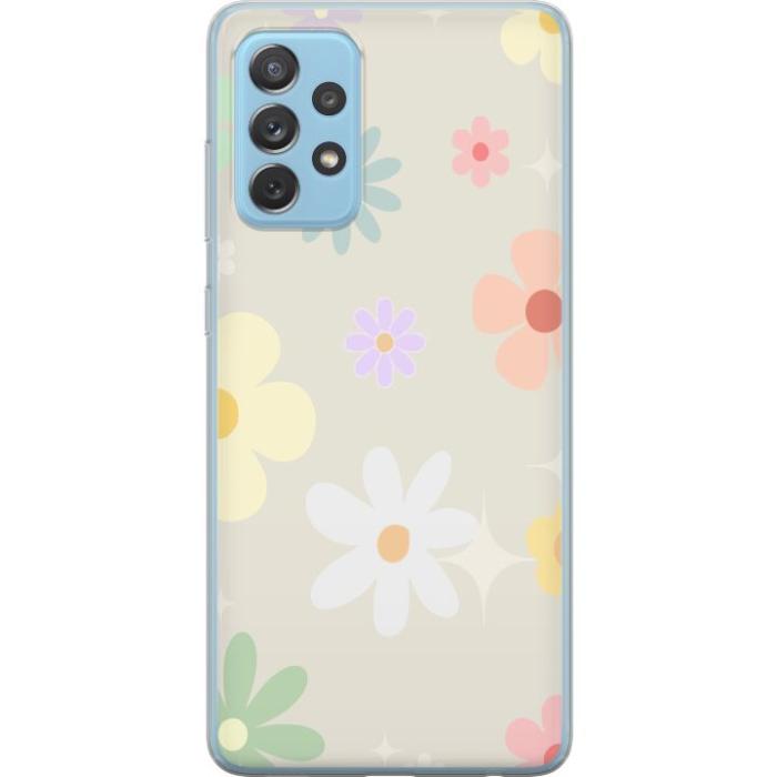 iSecrets - Mobilskal till Samsung Galaxy A72 5G med fejdande blommor