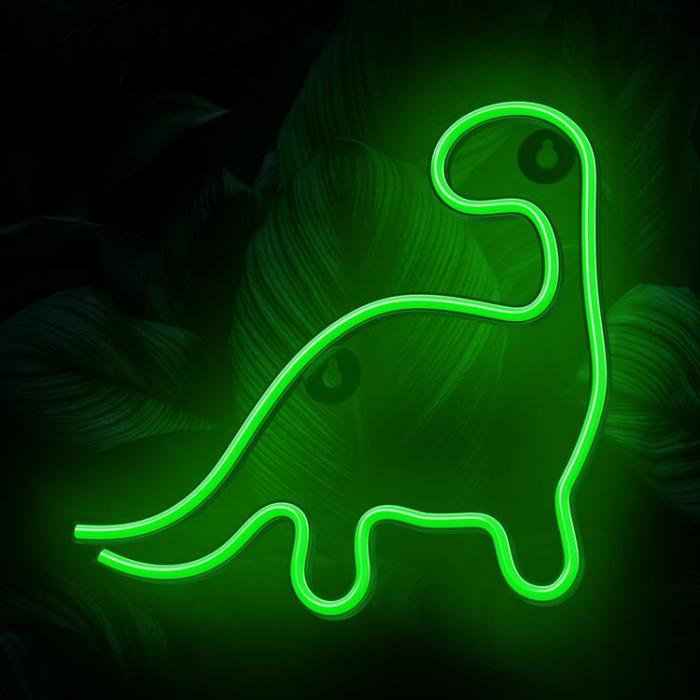 Neolia - Neolia LED Neon Light DINOSAUR NNE01 - Grön