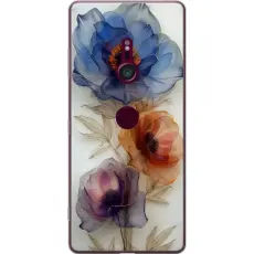 iSecrets - Mobilskal till Sony Xperia XZ3 med Silkesblommor