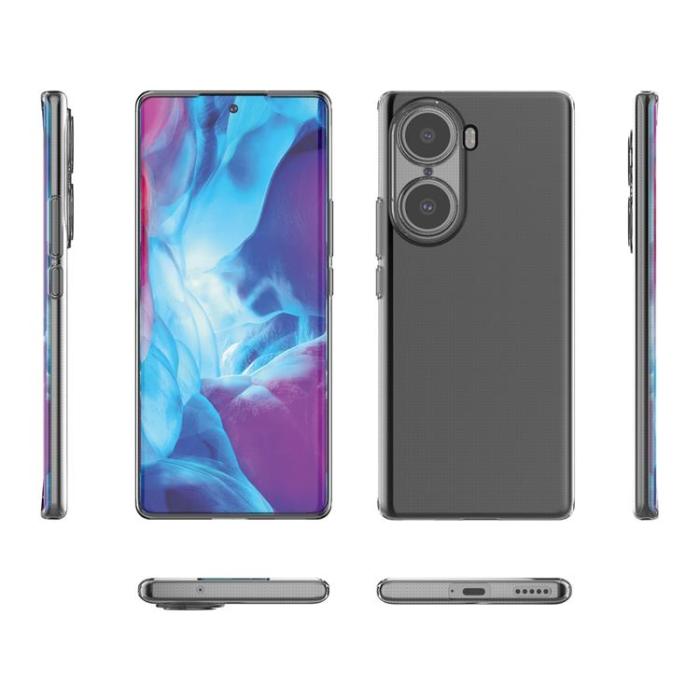 OEM - Ultra Clear Gel Skal Honor 60 Pro - Transparent