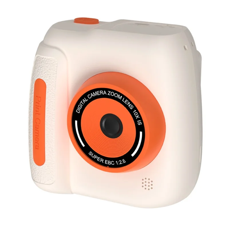 Barn Digitalkamera HD 1080P med Direktutskrift D102 (Orange) | 264 | AlltMobil