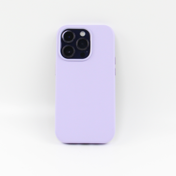 OEM - Läder Skal till iPhone 14 Pro Max, Stöttåligt, Lila